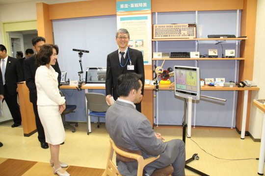 馳大臣来訪の様子2